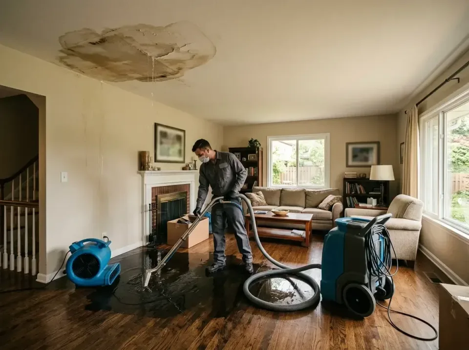 attic-pipe-burst-ceiling-drip-008 — frequently asked questions, Water Damage Restoration & Carpet Care in Durand, MI